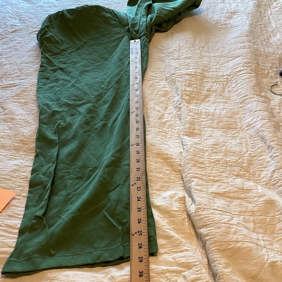 Reformation Green High-Waisted Trousers 0 - Picture 8 of 10